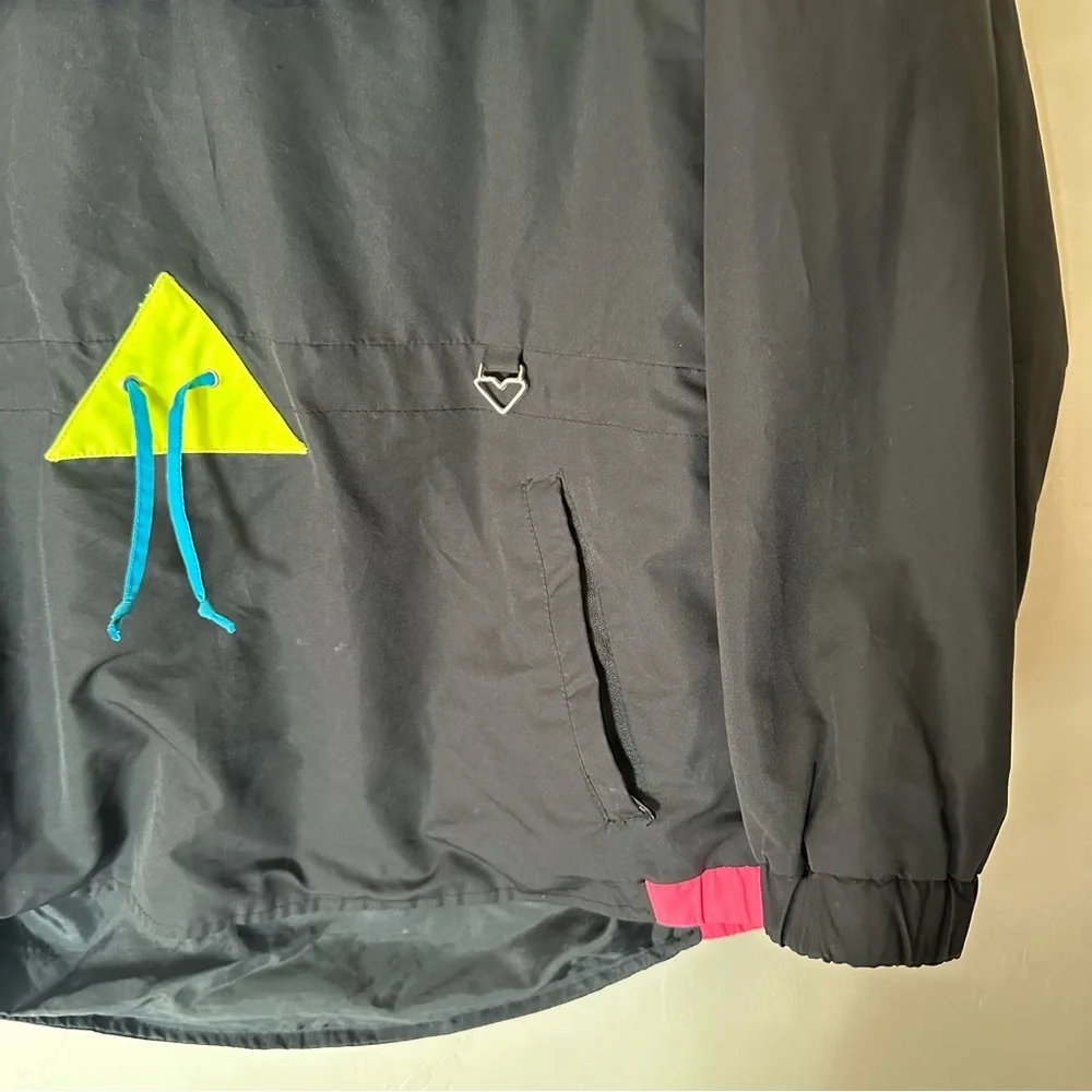 Obermeyer Vintage 90’s Alpine Neon Anorak Jacket